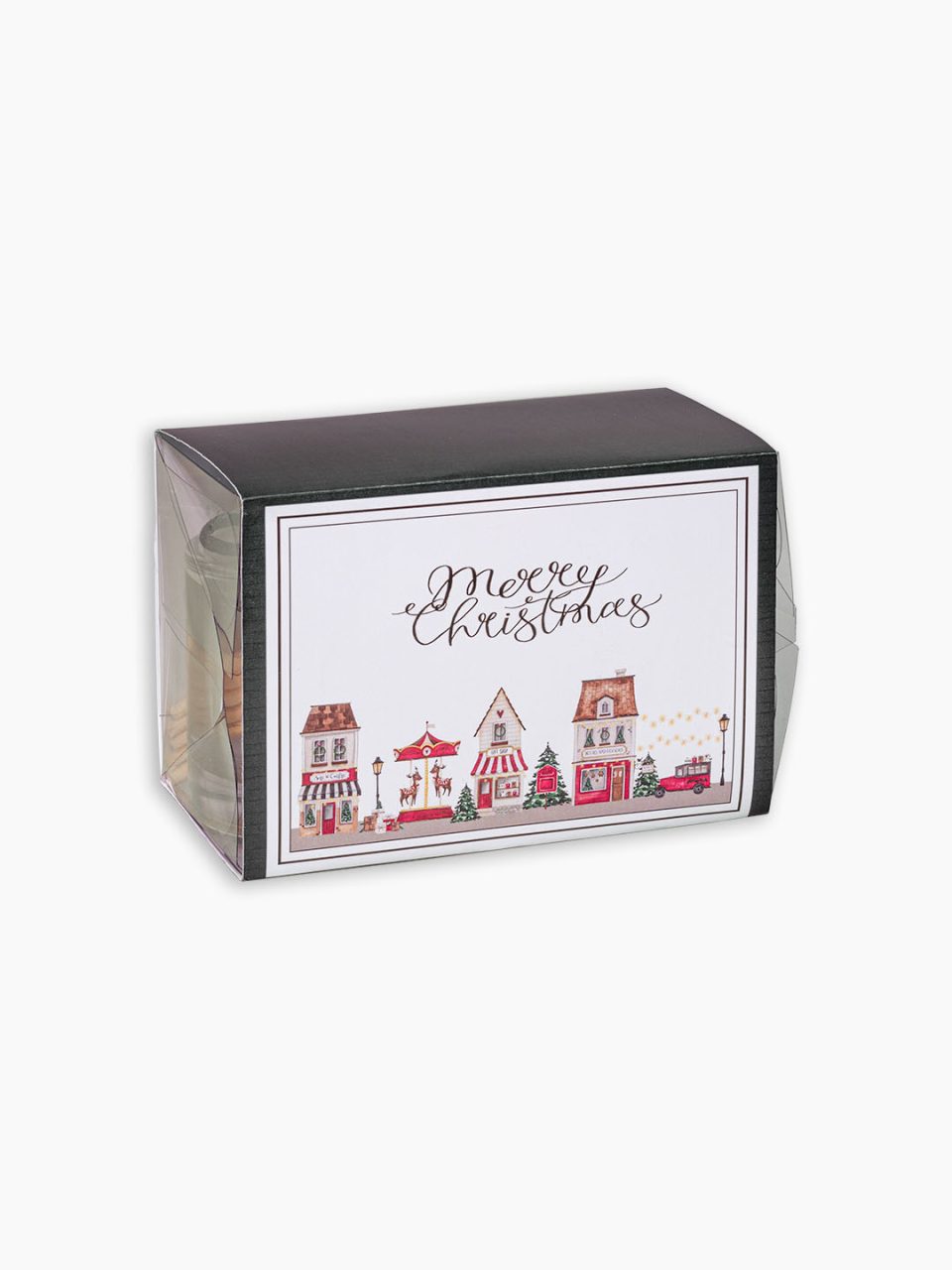 Embalagem do Kit Mimo Edição Especial Vila de Natal