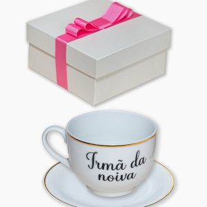 Caixa personalizada Celebrer IV - Xícara de chá irmã da noiva