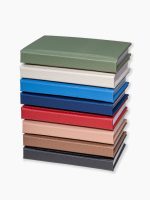 Moleskine em Couro Personalizado - cores