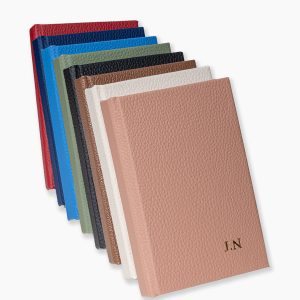 Moleskine em Couro Personalizado com Iniciais