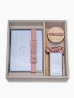 Kit Padrinho Personalizado IV com porta-retrato, vela e difusor