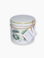 vela de massagem em porta joias de porcelana