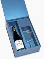 Caixa personalizada Celebrer VIII - Solteiro - com taça de cristal