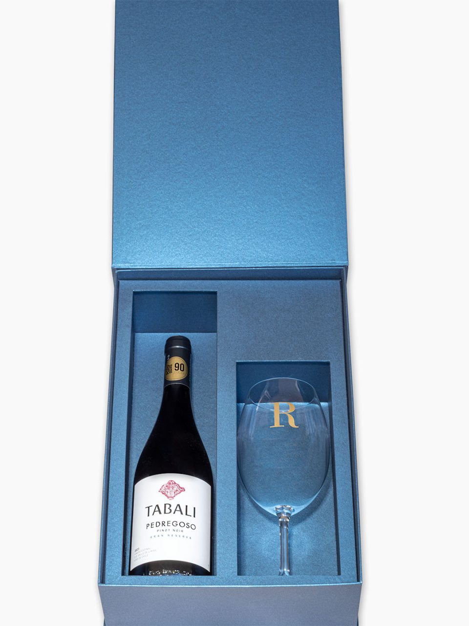 Caixa personalizada Celebrer VIII - Solteiro - com taça