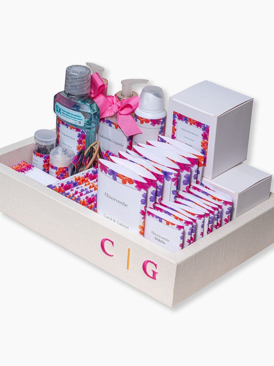 Kit Toalete feminino tamanho M personalizado