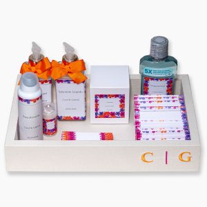 Kit Toalete casamento para banheiro masculino, personalizado