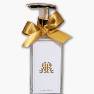 Sabonete Liquido 250 Quartier com fita e rótulo personalizado