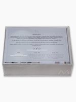 Kit Festejar VII Solteiro - caixa MDF com tampa de acrílico + convite