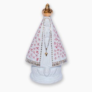 Imagem de Nossa Senhora Aparecida II com Ouro e pintura vermelha