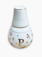 Moringa Lisa Personalizada com inicial e filetes em ouro