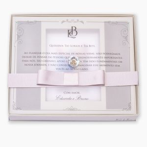 Caixa Célébrer Signature I para casal de padrinhos de casamento
