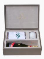 Caixa Prime Welcome - completa com toalhas, vela e Champagne