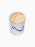 Vela Personalizada Lumière Corporate 300ml com tampa de madeira