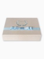 Grand Kit personalizado II com bordado e fita azul