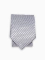 Gravata para kit padrinho de casamento cor cinza