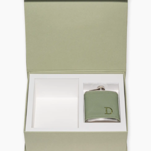 Caixa Personalizada Célébrer V - Pai e Avô com cantil personalizado e espaço para garrafa de cachaça artesanal