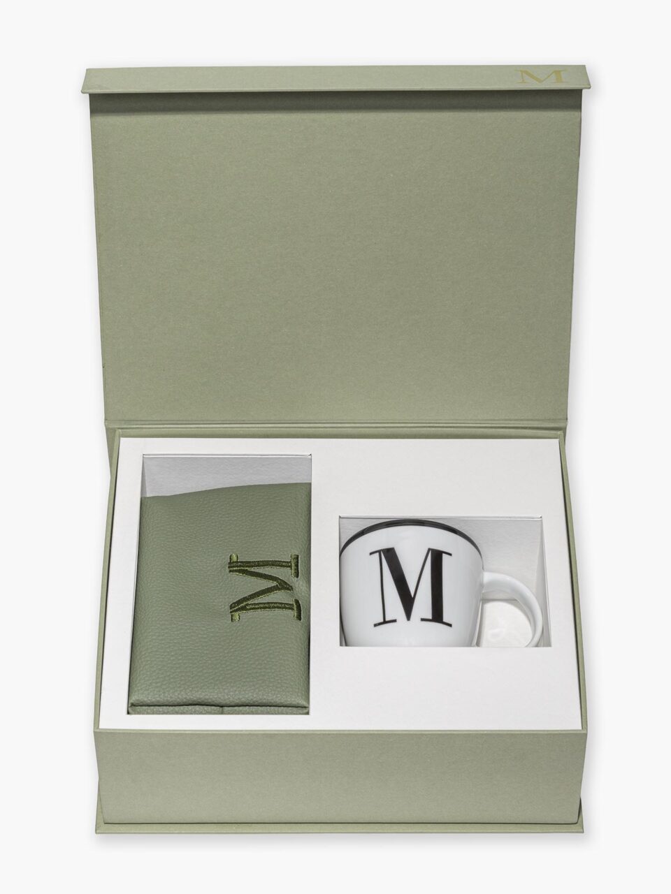 GFA6183 Caixa Personalizada Célébrer V – Padrinho com necessaire M e caneca com inicial