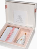 Kit Padrinho Personalizado XIII com porta-retrato e imagem de Nossa Senhora personalizada com ouro