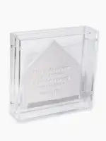 Placa de porcelana personalizada